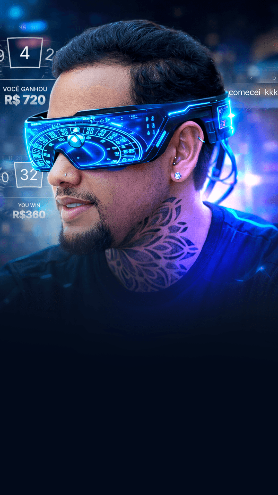 App de análise de roleta